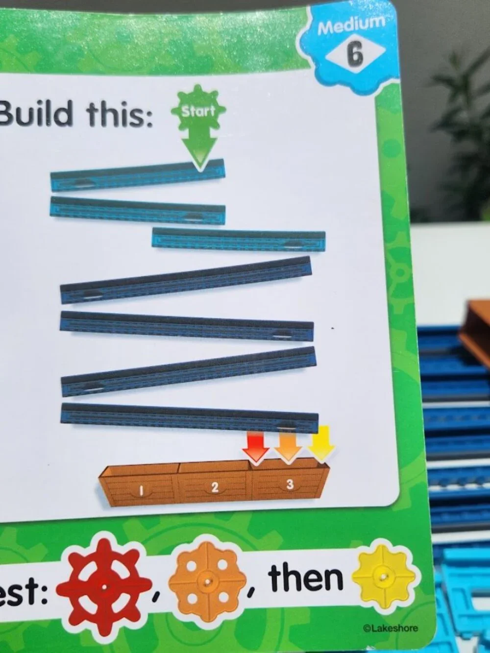 Lakeshore Engineer-A-Coaster Activity Kit LL570 Roller Coaster STEM Toy Magnetic